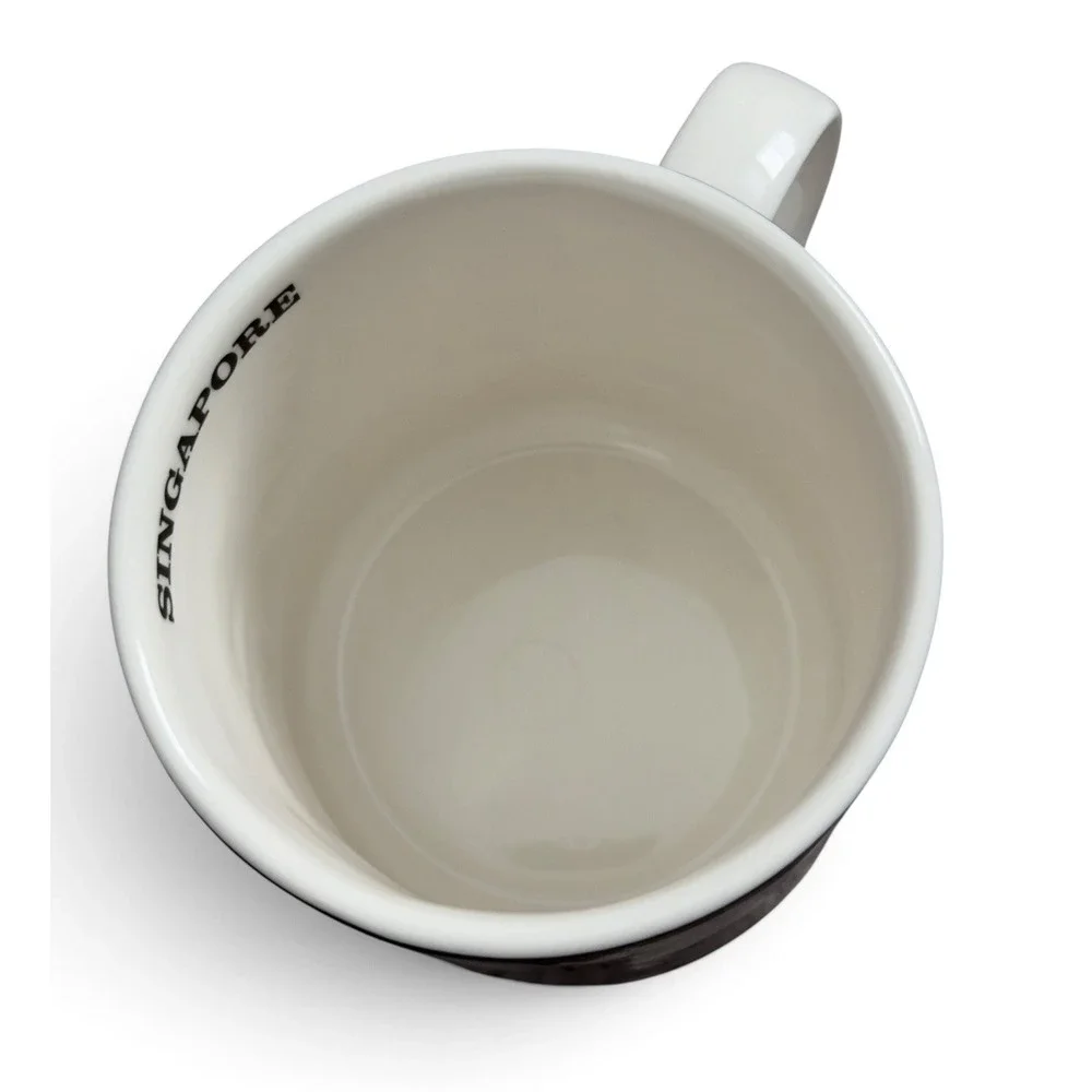 Starbucks Singapore 16oz 3D Relief Series Ceramic Mug